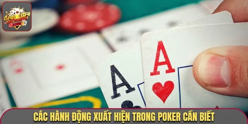 Thuật Ngữ Poker - Tổng Hợp Đầy Đủ Các Từ Ngữ Hay Dùng Nhất 3 Các hành động xuất hiện trong Poker cần biết